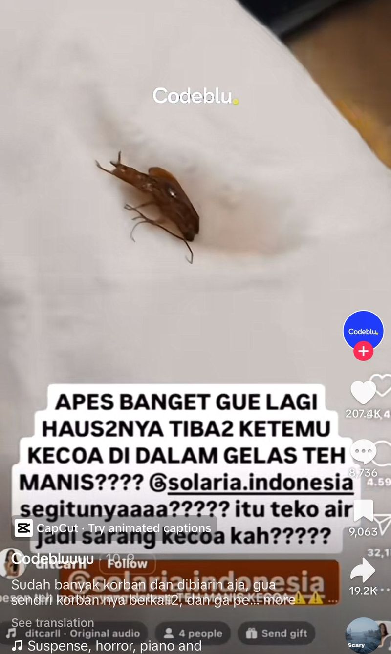 5 Kontroversi Temuan Codeblu, Kecoak di Resto hingga Tipuan Timbangan Supermarket