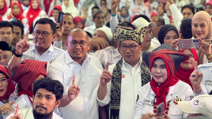 Andre Rosiade memastikan IKM Jakarta mendukung penuh Ridwan Kamil-Suswono di Pilkada Jakarta.