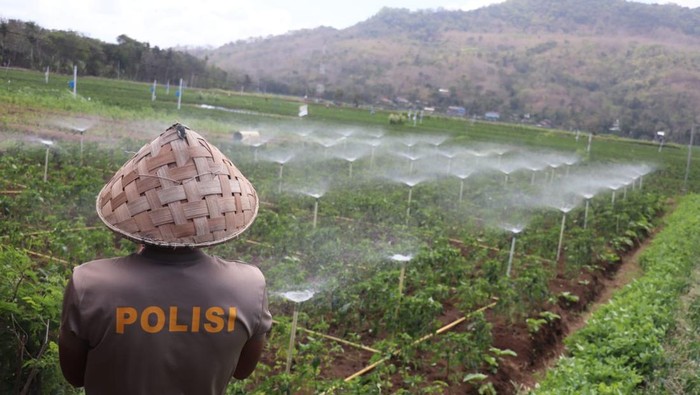 Anggota Polres Bantul Aipda Anto Harmoko