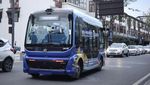Bus Tanpa Sopir Jadi Transportasi Delegasi Konferensi Internet Dunia 2024