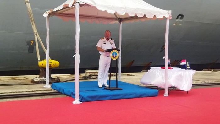 Commander Indo-Pacific Endeavour (IPE) 2024, Commodore Michael Harris OAM, RAN,