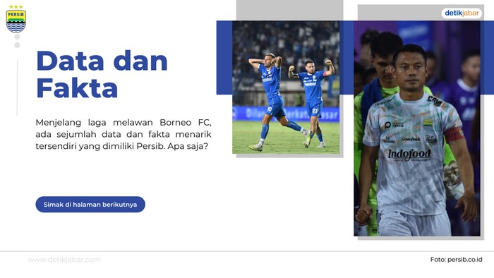 Data dan fakta jelang Persib Bandung vs Borneo FC. Data dan fakta jelang Persib Bandung vs Borneo FC.