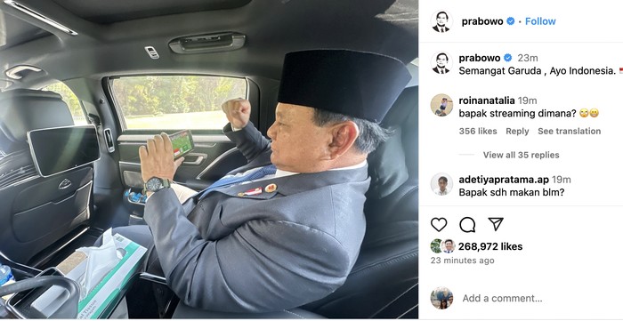 IG Prabowo Subianto