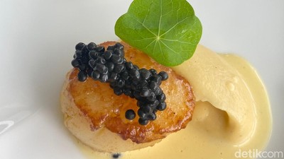 Mewah! Scallop Caviar hingga Risotto Black Truffle untuk Natal