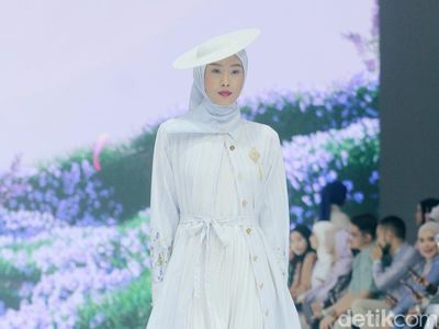 Foto: Koleksi SHI by Shireen Sungkar, Busana Cantik Terinspirasi Taman Bunga