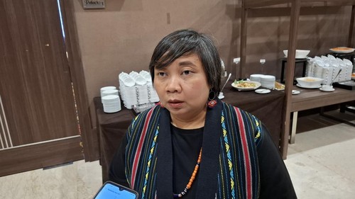 Komisioner Komnas HAM, Anis Hidayah, saat diwawancarai di Kupang, NTT, Selasa (19/11/2024).(Yufengki Bria/detikBali)