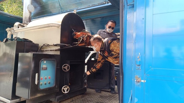 Konpers pemusnahan sabu di kantor BNN RI