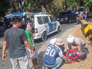 Kesaksian Warga soal Kecelakaan Tewaskan Mantan Pembalap Hokky Krisdianto