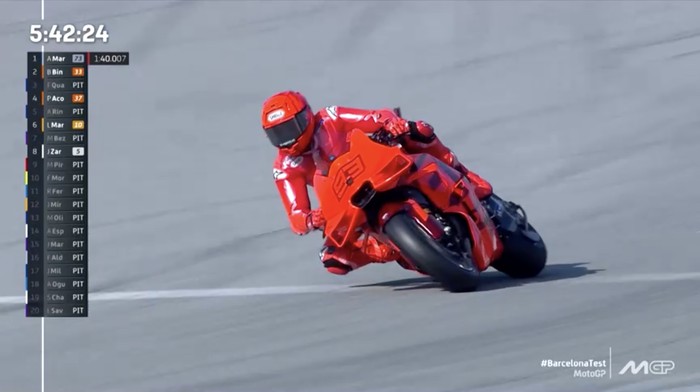 Martin Tunggangi Aprilia, Marquez ‘Menyala’ dengan Desmosedici GP25