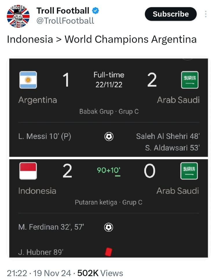 Meme Timnas Meme Timnas
