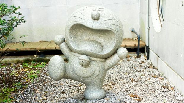 Museum Doraemon di Jepang, bisa melihat patung-patung Nobita, dkk!