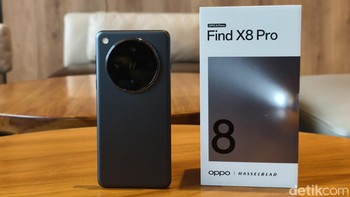 8. Oppo Find X8 Pro menduduki peringkat delapan dengan skor 2.641.716. Foto: Adi Fida Rahman/detikINET