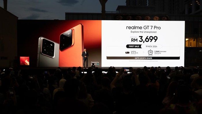 Peluncuran Realme GT 7 Pro di Malaysia