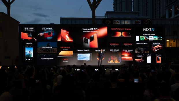 Peluncuran Realme GT 7 Pro di Malaysia