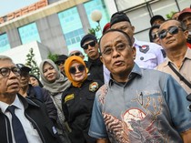 Momen Said Didu Diperiksa di Mapolresta Tangerang