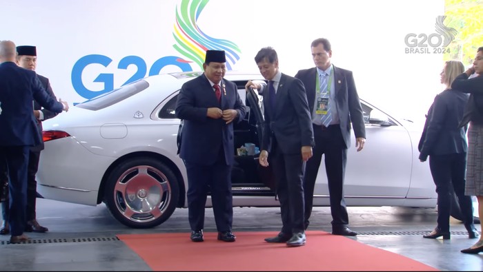 Prabowo hadiri KTT G20 di Brasil
