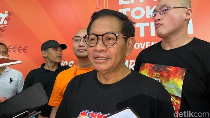 Pramono Anung menghadiri acara wibu di Pluit