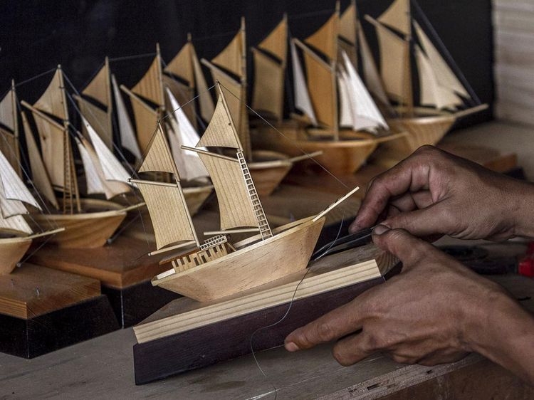 Mantap! Kerajinan Limbah Kayu dari Banten Tembus Pasar Luar Negeri