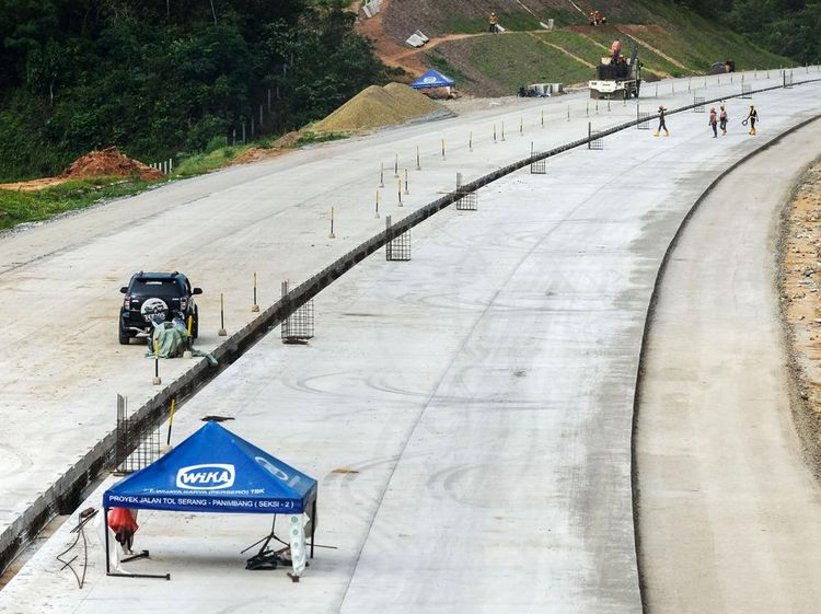 Intip Progres Pembangunan Tol Serang-Panimbang Seksi II