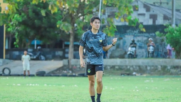 Bek PSIM Jogja asal Jepang, Yusaku Yamadera. Foto diunggah Selasa (19/11/2024).