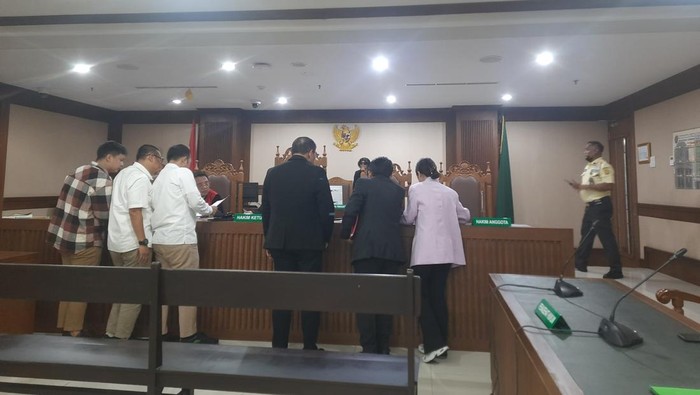 Sidang gugatan HRS dkk vs Jokowi (Mulia/detikcom)