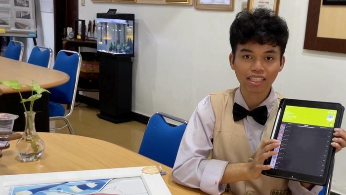 Tala, siswa SLBN yang kantongi dua HAKI berkat karyanya