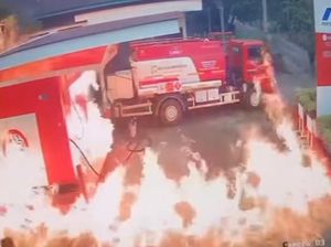 Pertashop di Tanah Datar Terbakar, Kerugian Capai Rp 400 Juta