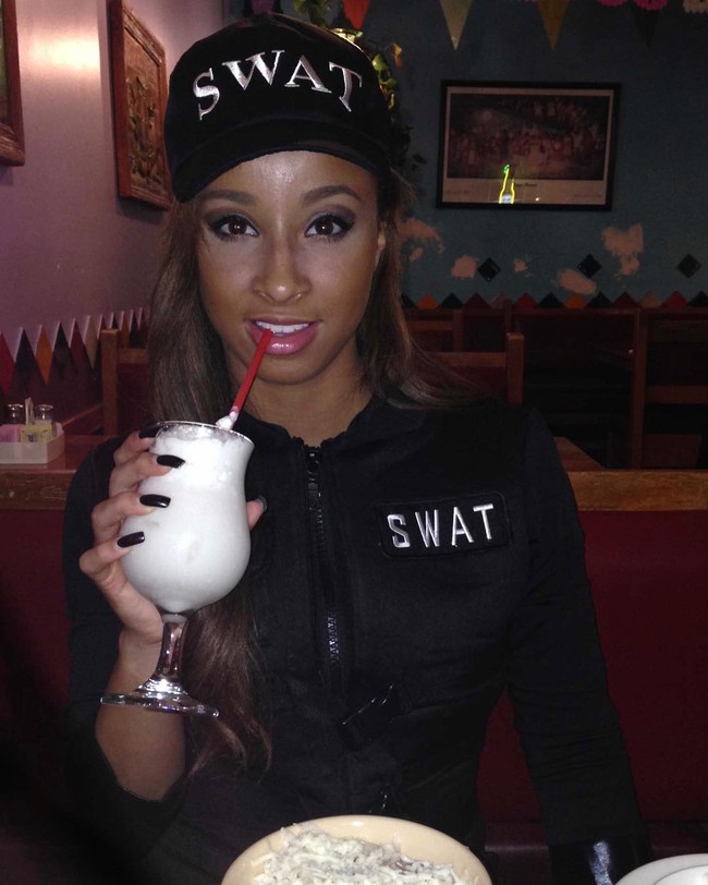 Sosok Teanne Trump senjadi perhatian netizen. Wanita tersebut diketahui merupakan seorang bintang dewasa. Foto: Instagram Teanne Trump