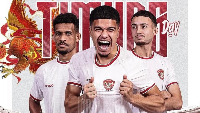 Timnas Indonesia day jelang lawan Arab Saudi di Kualifikasi Piala Dunia 2026 zona Asia.