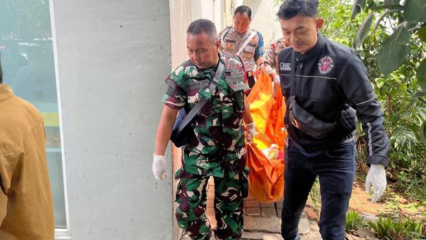 TKP penemuan mayat mahasiswa ITB yang diduga lompat dari apartemen di Jatinangor, Sumedang.