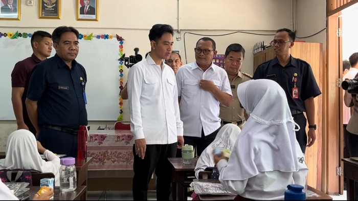 Uji coba makan bergizi gratis di Jakbar (Belia/detikcom)