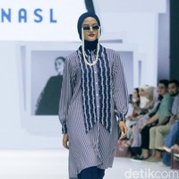 Inilah koleksi terbaru kolaborasi Zaskia Sungkar x NASL di Jakarta Fashion Week 2025, bertempat di City Hall, Pondok Indah mall 3, Jakarta Selatan, Jumat [25/10/2024]. Foto: Mohammad Abduh/detikcom.