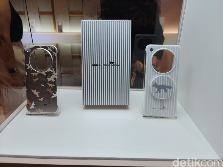 Casing Maison Kitsuné untuk Oppo Find X8