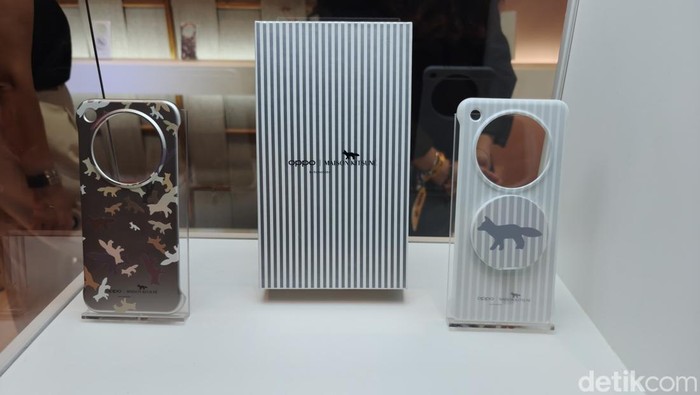 Casing Maison Kitsuné untuk Oppo Find X8