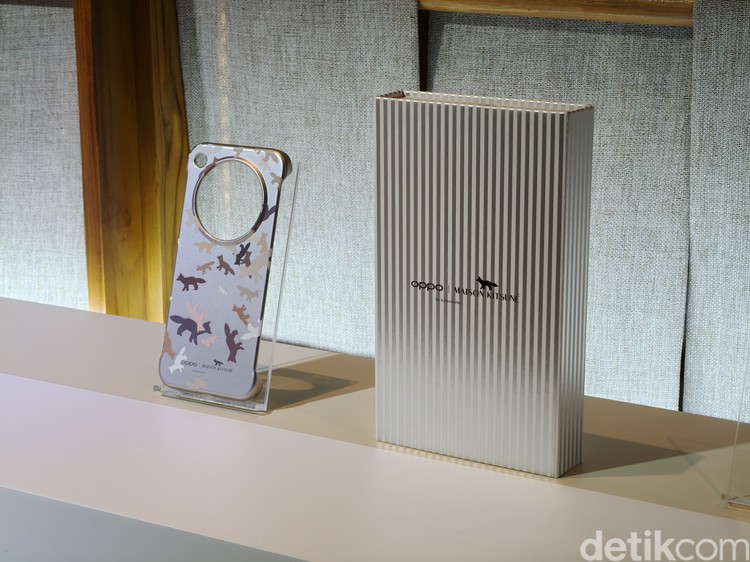 Casing Maison Kitsuné untuk Oppo Find X8