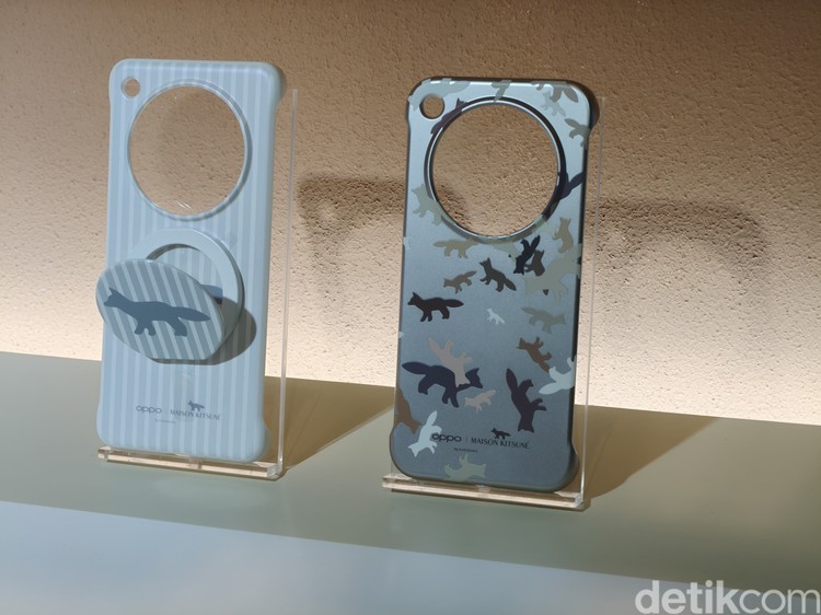 Casing Maison Kitsuné untuk Oppo Find X8