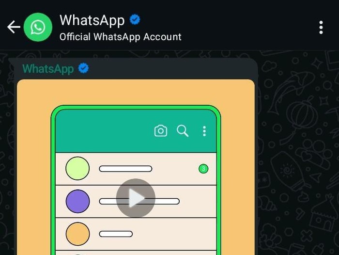 Centang biru WhatsApp.