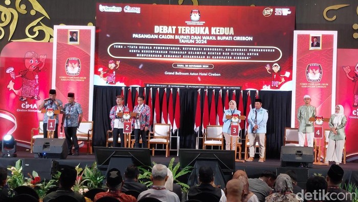 Debat Pilbup Cirebon 2024.