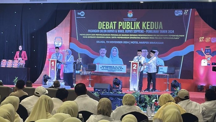 Debat Pilkada Soppeng.