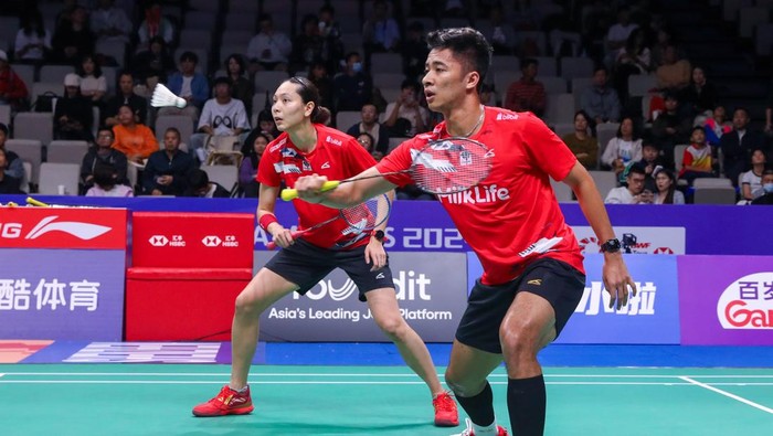 Dejan Ferdinansyah/Gloria Emanuelle Widjaja melangkah ke babak kedua China Masters 2024.