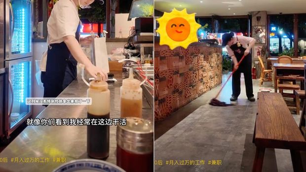 Demi Nabung Rp 220 Juta Setahun, Wanita Ini Rela Kerja di 4 Tempat Makan