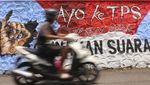 Deretan Mural Sosialisasikan Pilkada 2024