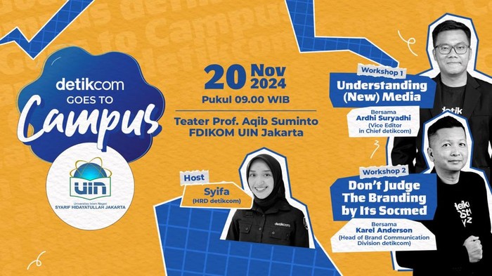 detikcom Goes to Campus UIN Jakarta