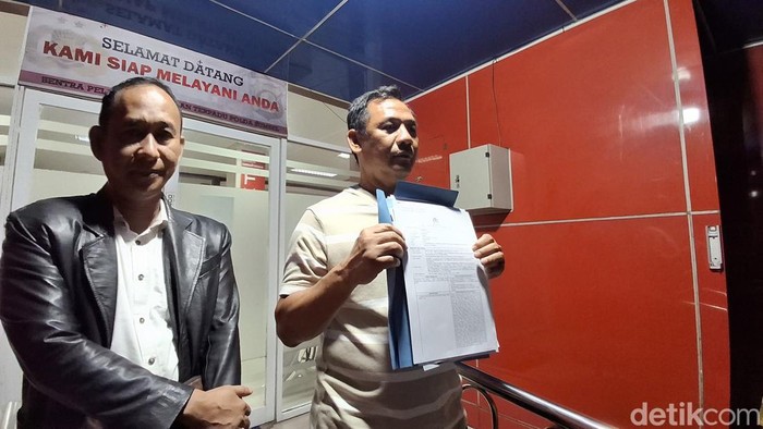 Dirmansya melaporkan oknum calon bupati di Sumsel atas dugaan perusakan lahan.