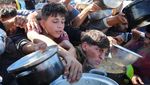 Perjuangan Pahit Warga Gaza Demi Dapat Makanan