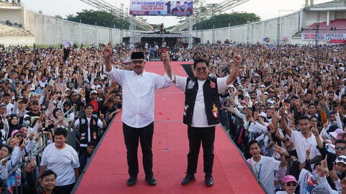 Kampanye Edi-Rendi di Pilkada Kutai Kartanegara.