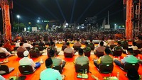 Acara yang digelar di Lapangan Simpang Lima, Semarang, Jawa Tengah, ini dipadati warga yang antusias. (Foto: dok. istimewa)