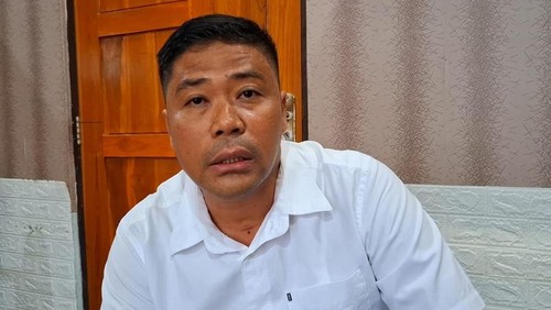 Kasat Reskrim Polres Kupang Iptu Yeni Setiono di kantornya, Rabu (20/11/2024).