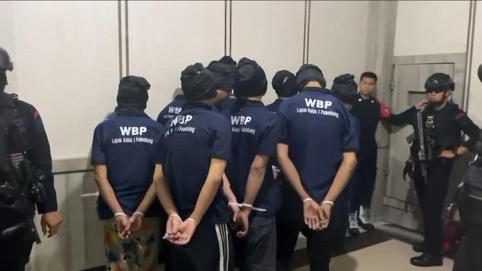 Kementerian Imipas pindahkan 15 napi dari Sumsel ke Nusakambangan (dok. Istimewa)