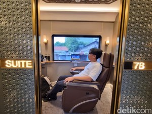 Kelas Kereta Api Termahal di Indonesia, Ini Fasilitas, Rute, dan Harga